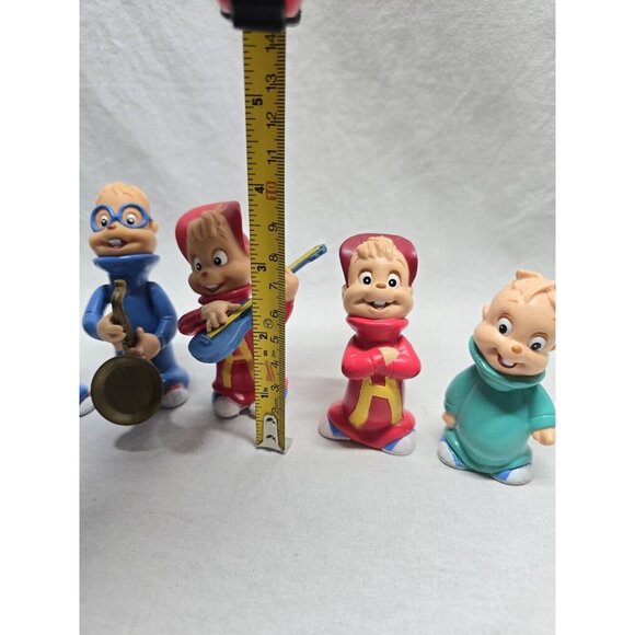 1990/1991 KFC Alvin And The Chipmunks PVC Lot x5 Figures - Picture 2 of 16